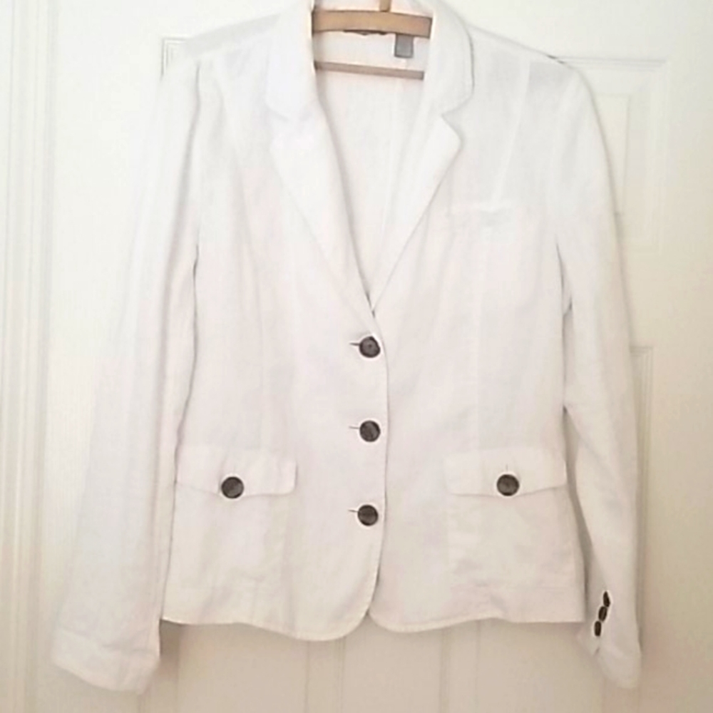 Liz Claiborne , Jacket , Blazer, 100% Linen